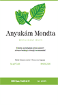 Mobile Screenshot of anyukammondta.hu